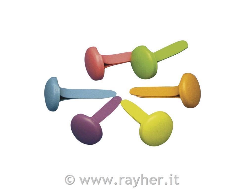 Razcepki "okrogli", mešani, 8 mm o, 50 kom.