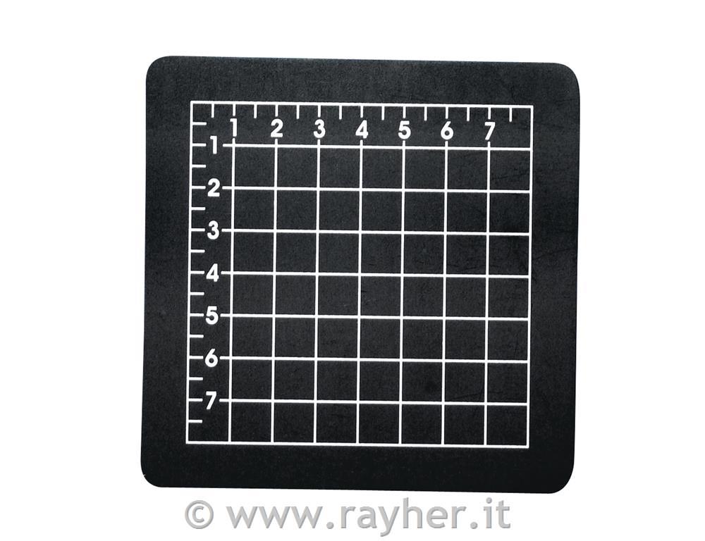 Podlaga za luknjanje, 10x10 cm, debelina 3 mm, 1 kom.