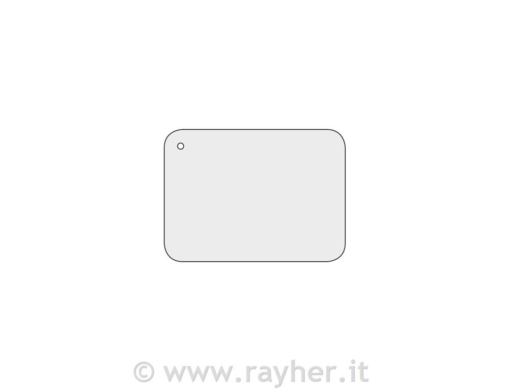 Prosojne kartice Leporello: pravokotnik, 10,8x15,2 cm, 3 kom