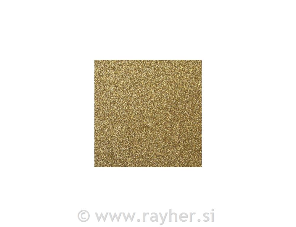 Carta scrapbooking: glitter30,5x30,5cm, 200 g/m2oro