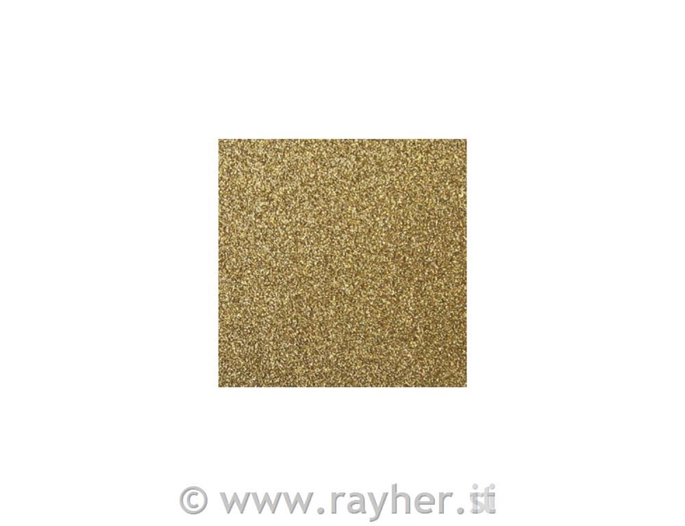 Scrapbooking papir z bleščicami, zlat, 30,5 x 30,5 cm