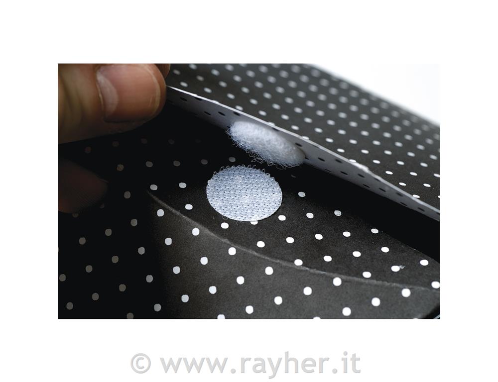 Chiusura col velcroo 6 mm, busta 112 pz