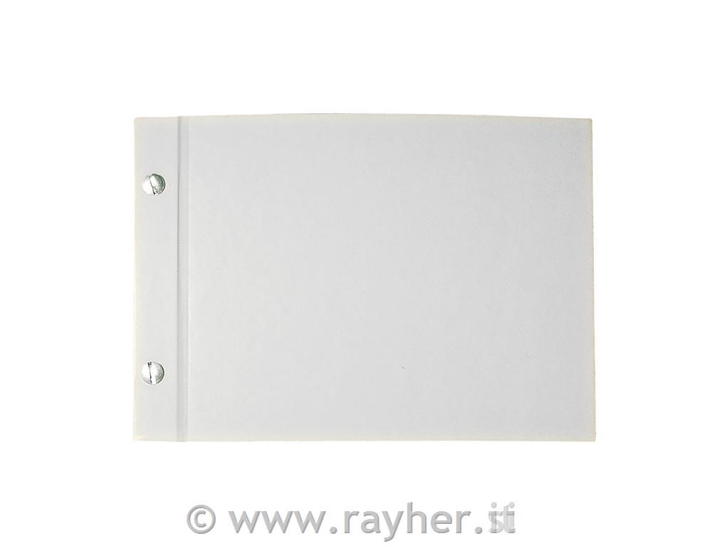 Album, bel, ležeč format, DIN A5, 25 listni, 190 g/m2