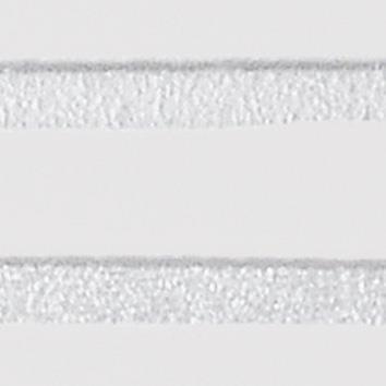 Micro suede, white, tab-bag 1 pce., 2,5x