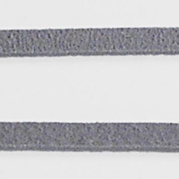 Pelle scamosciatabusta 1 pz, 2,5x0,003mgrigio