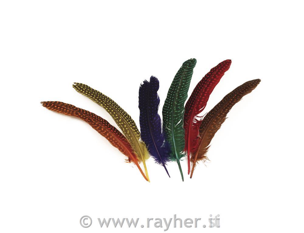 Perje s pikami, mešano, 17-22 cm, 12 kom.