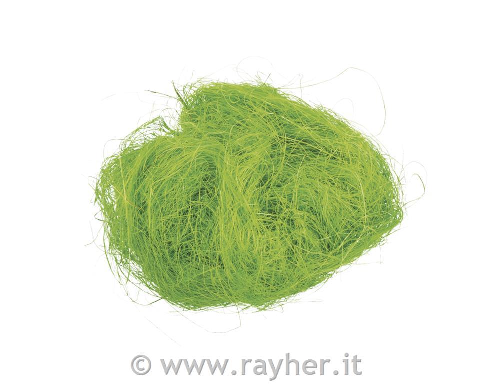 Grass fibre, light green, bag 20 g