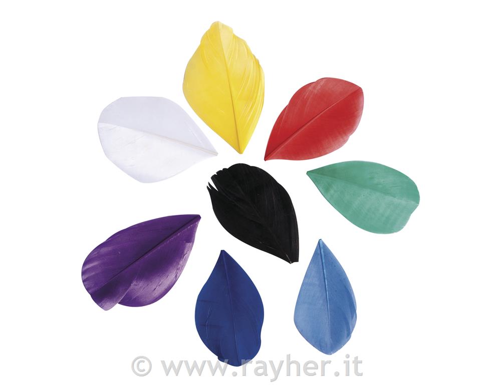 Perje, rezano, mešano, 5-6cm, 36 kos