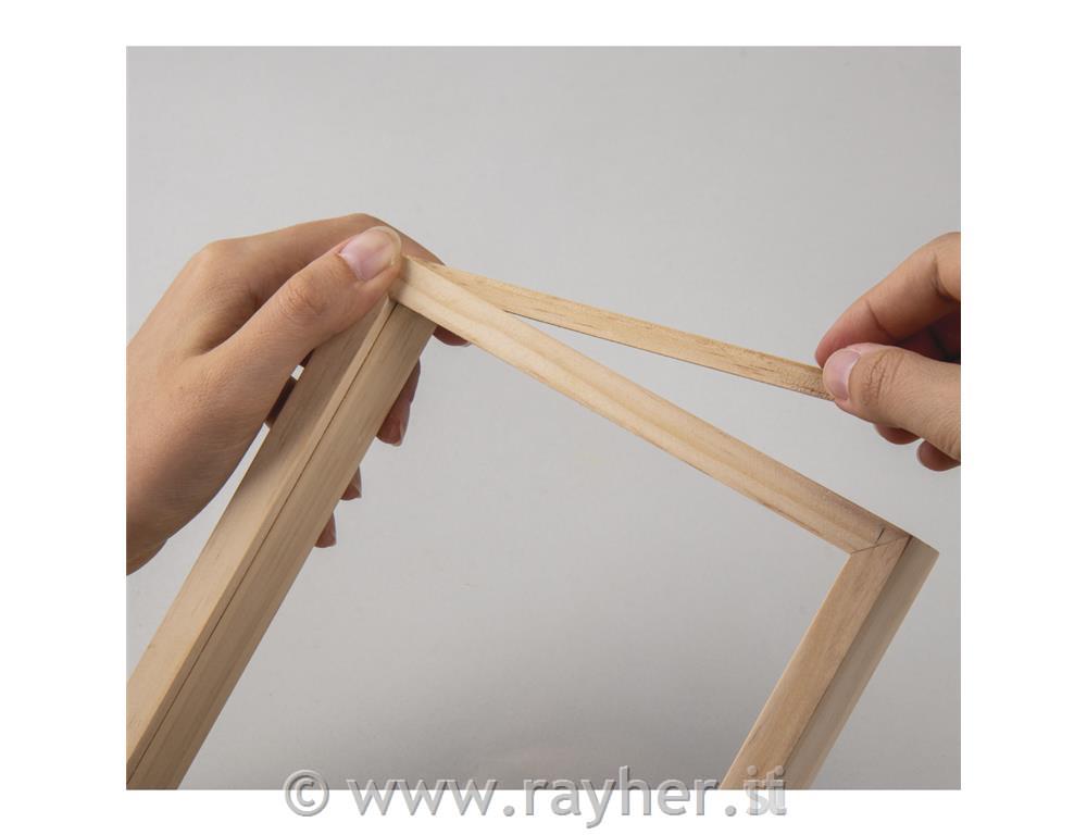 Set creativo, fiori essiccati in cornice