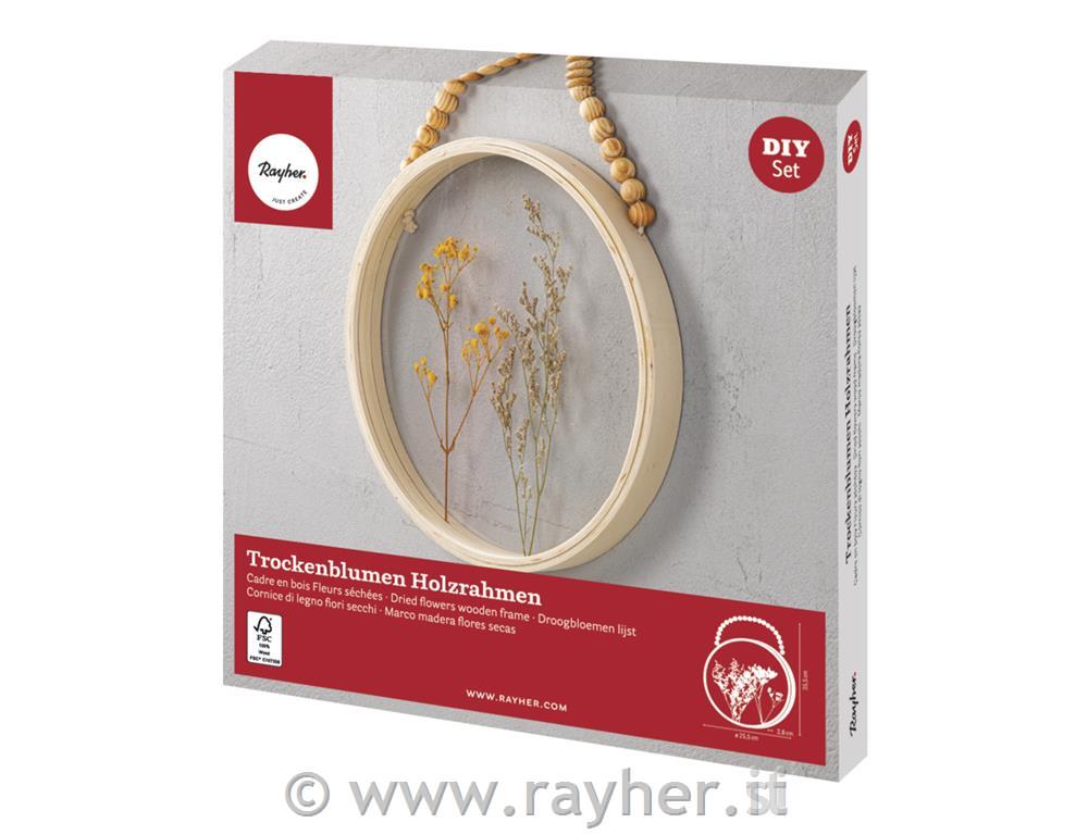 Ustvarjalni set, Suho cvetje v obroču