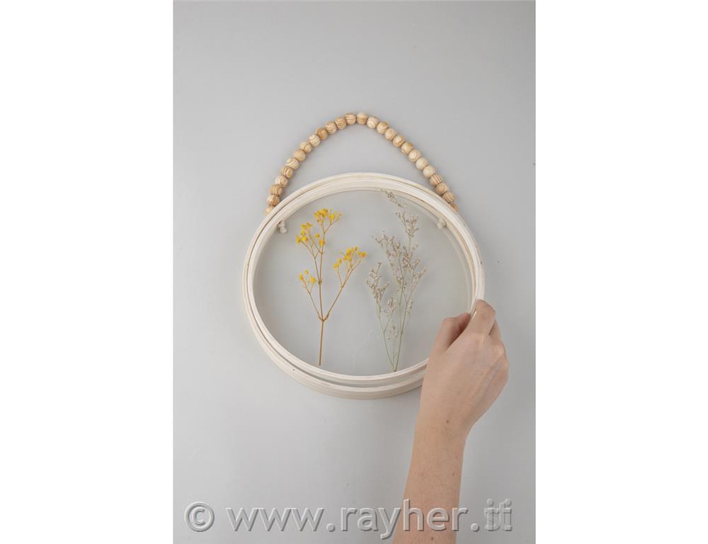 Ustvarjalni set, Suho cvetje v obroču
