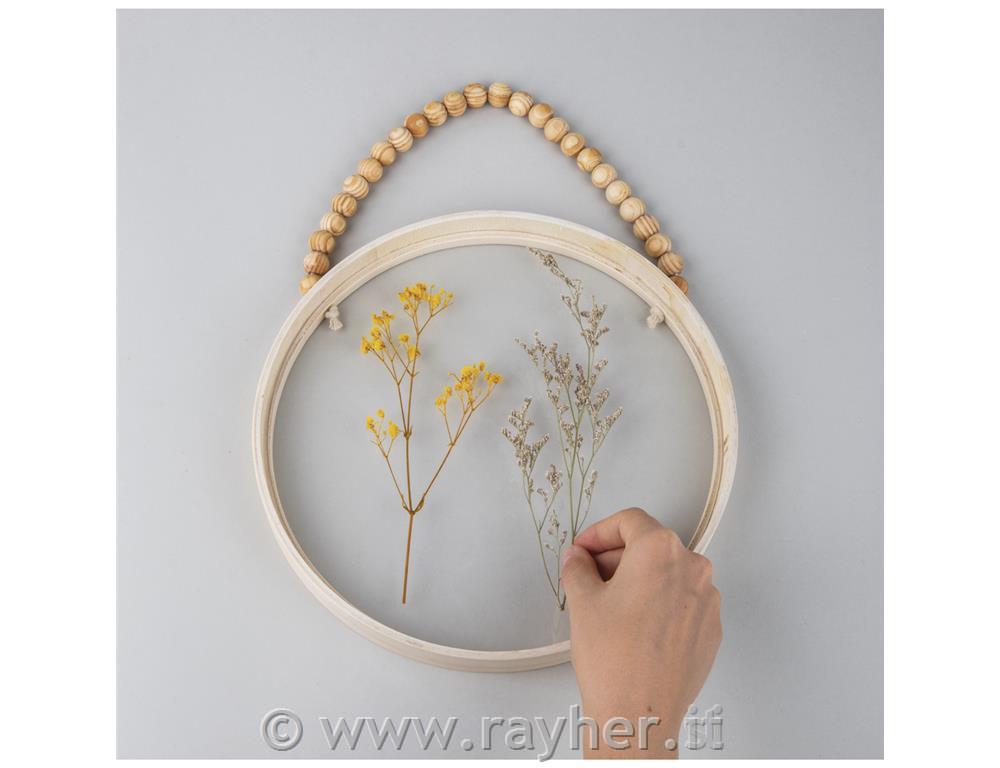 Ustvarjalni set, Suho cvetje v obroču