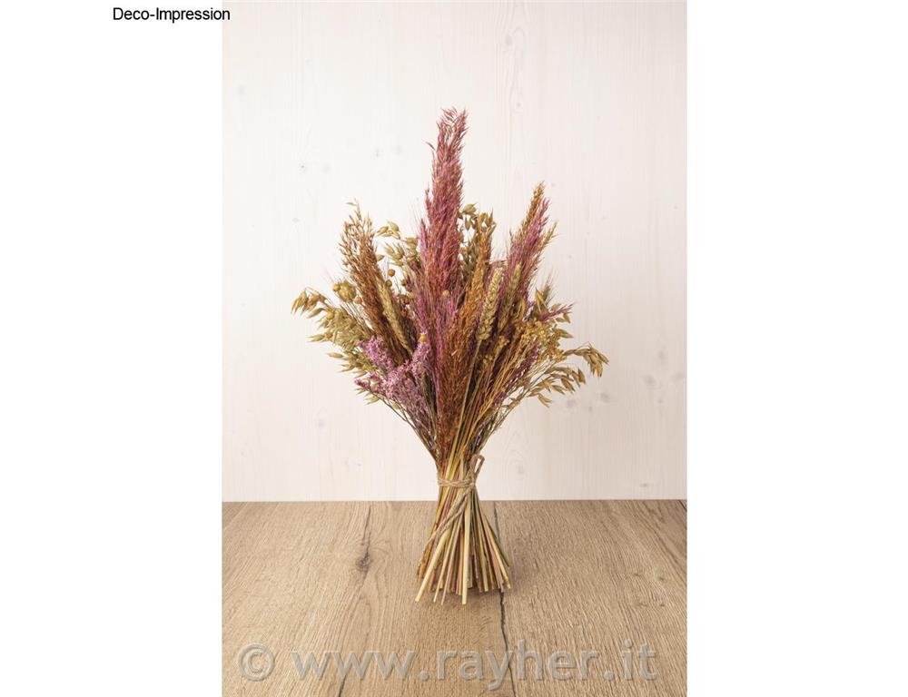 Fiori essiccati, mix, rosa chiaro