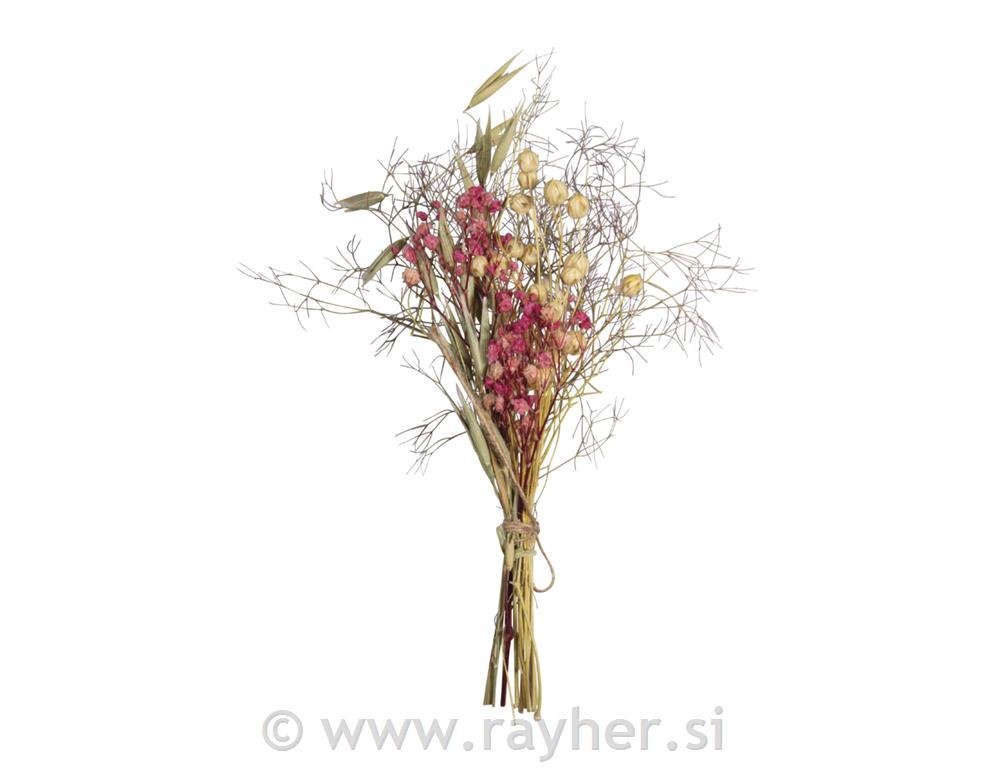 Mazzo di fiori essicati, 18-20 cm