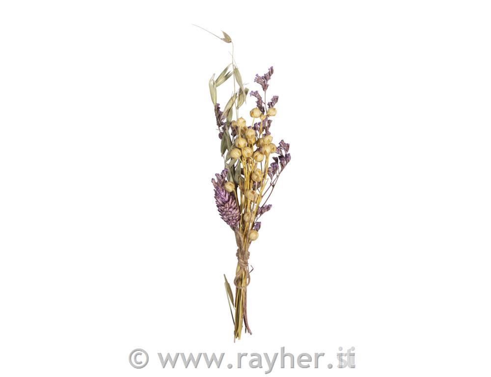 Mazzo di fiori essicati, 18-20 cm