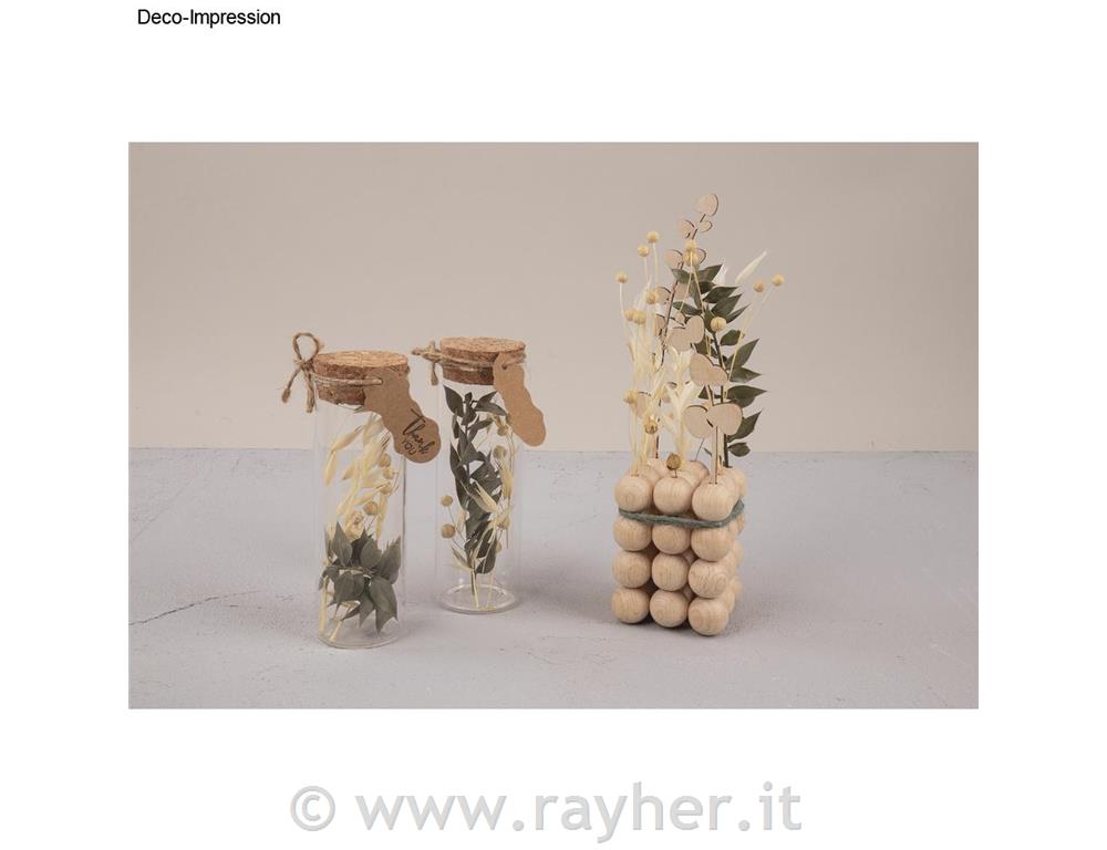 Mazzo di fiori essiccati, 18-20 cm