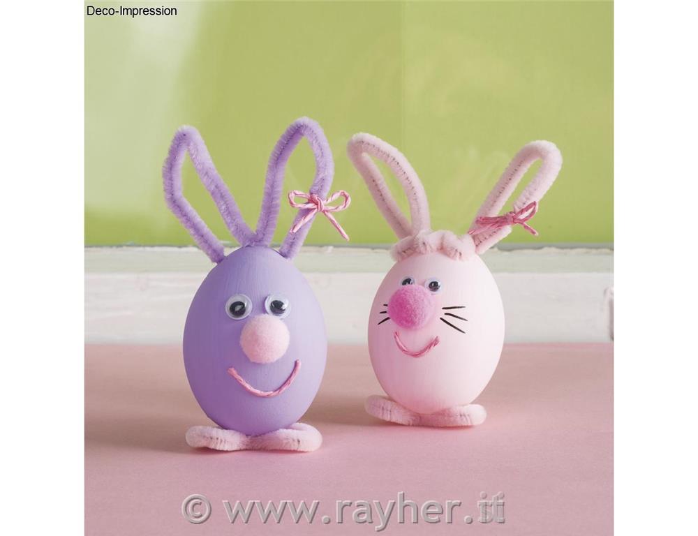 Un set di pon pon, fili pelosi e occhi125 pezzi, toni pastello