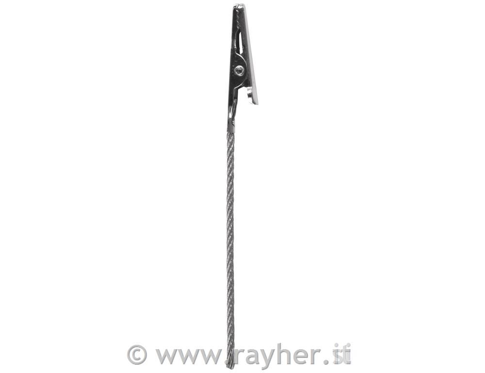 Crocodile peg with stick 10 cm, tab-bag