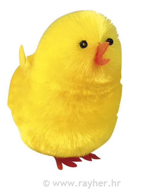 Pulcini ciniglia di seta 5cmPVC - Box da 6 pz