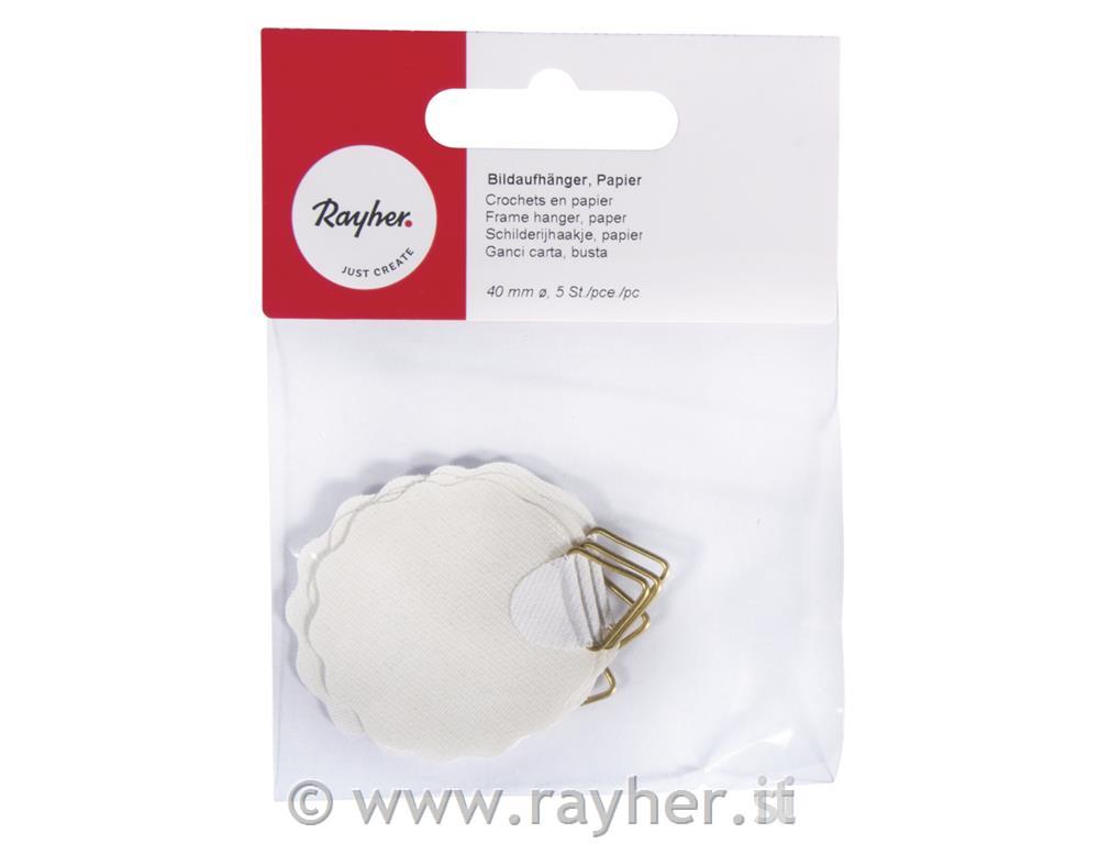 Obeski za slike iz papirja, 5 kom., 40 mm