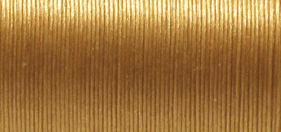 Threading yarn for Delica-Rocailles, gol