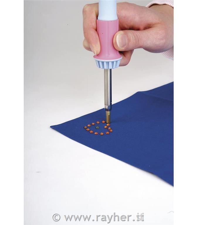 Naprava za vroče lepljenje okrasnih kamnov "Hotfix", + 4 raz