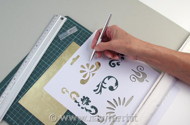 Igla za rezanje in perforiranje voska, 13 cm, aluminij