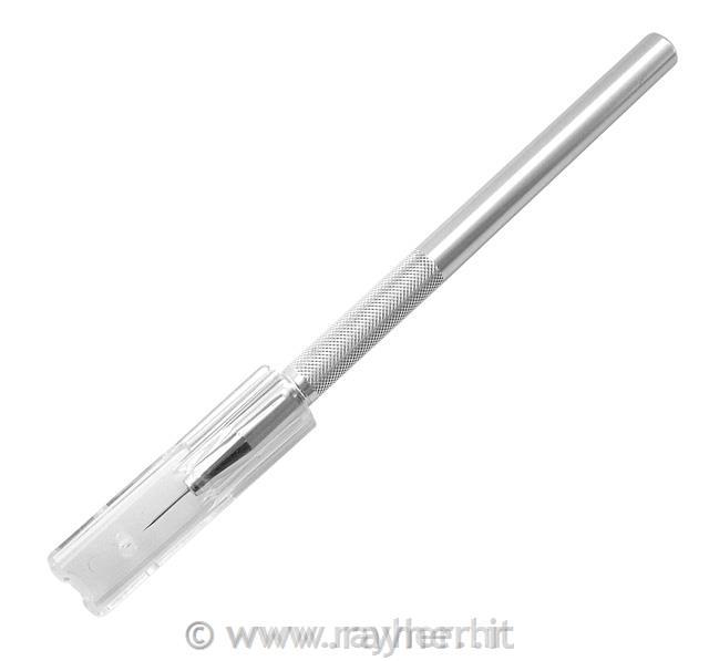 Igla za rezanje in perforiranje voska, 13 cm, aluminij