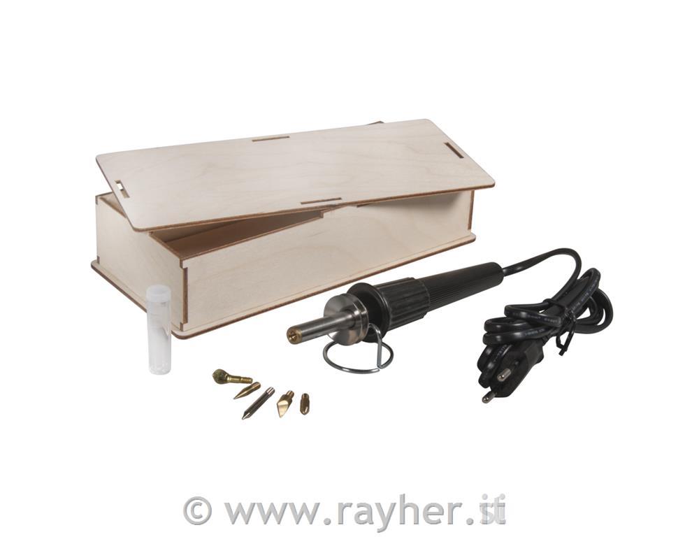 Pirograf za dekoracijo lesa