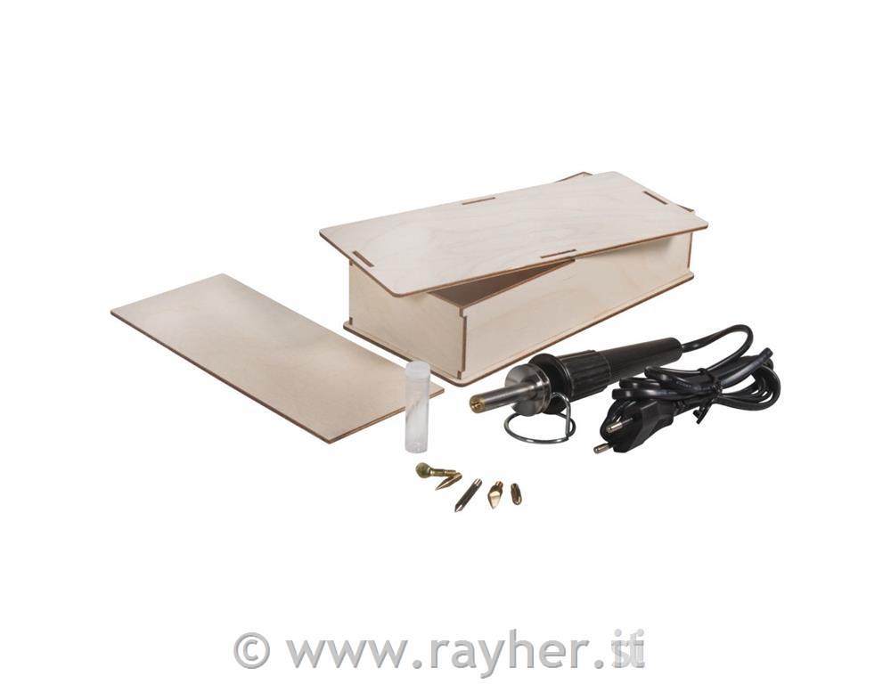 Pirograf za dekoracijo lesa