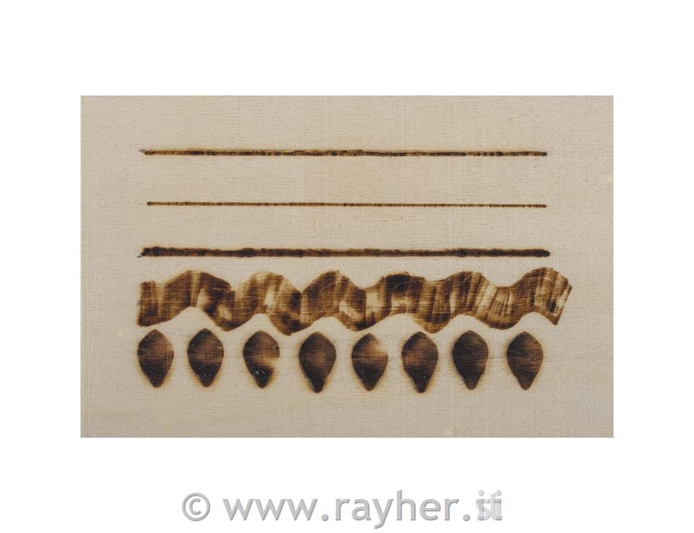 Pirograf za dekoracijo lesa