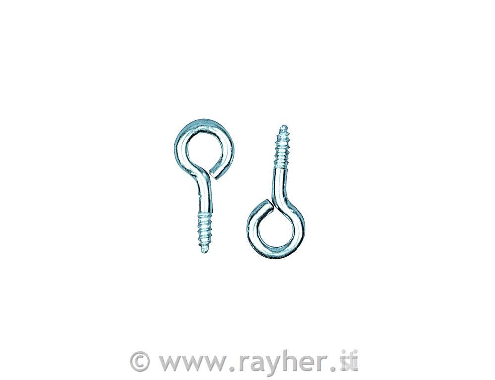 Vite ad anellobusta 24 pz.zincato, 12x5 mm