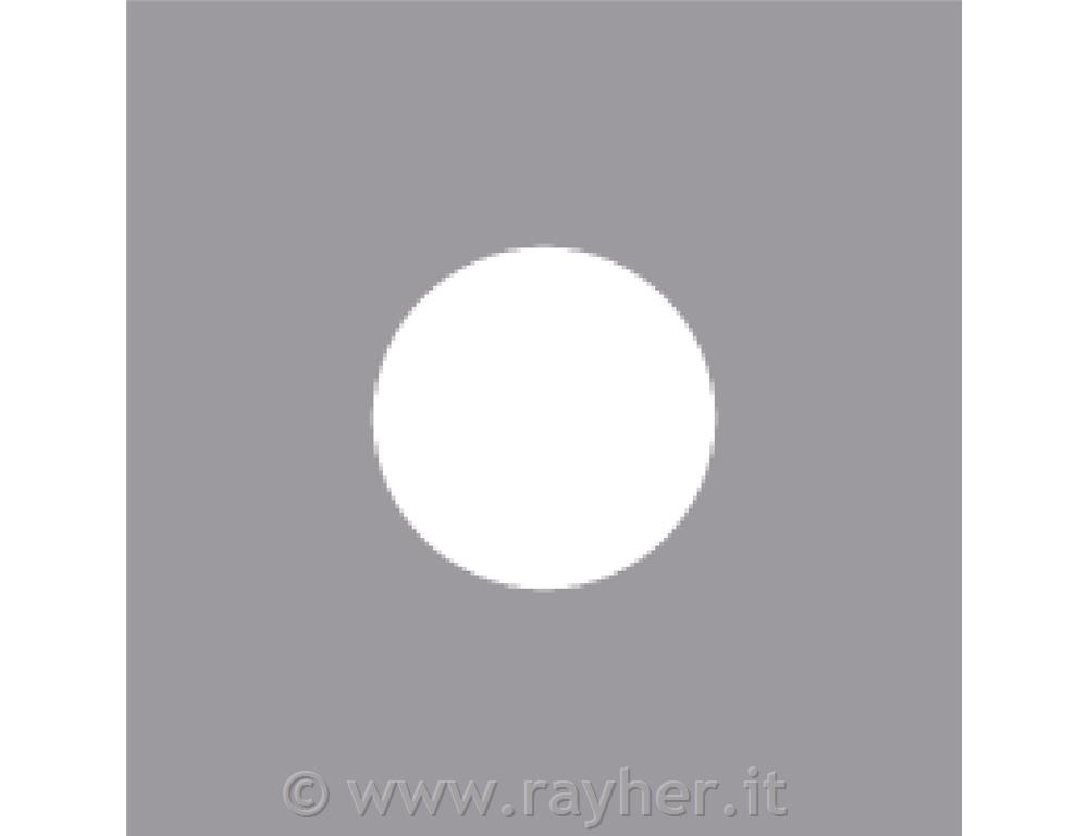 Luknjač: krog, o 2,86 cm, (1 1/8")