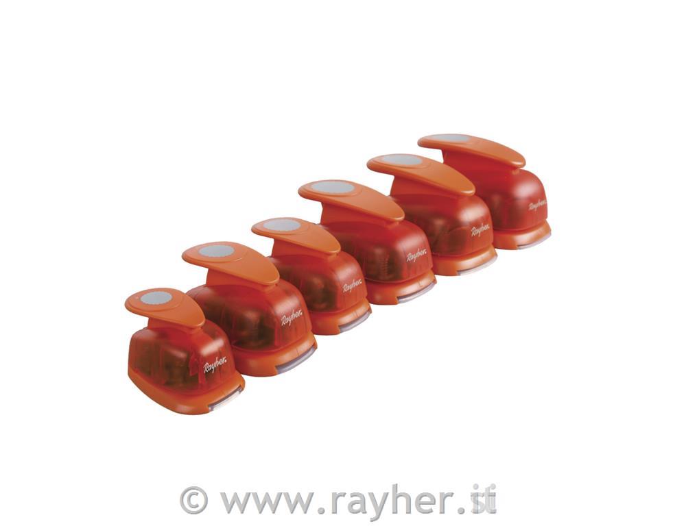 Luknjač: krog z dekorativnim robom, o 2,54 cm, (1")