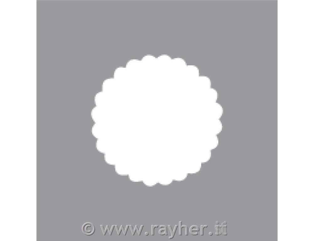 Motive puncher: Round with deco border,