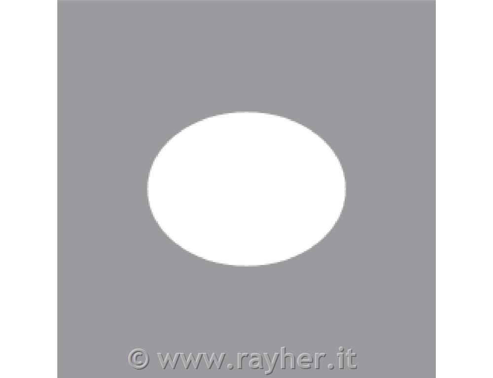 Motive puncher: Oval , Width: 4,45 cm, (