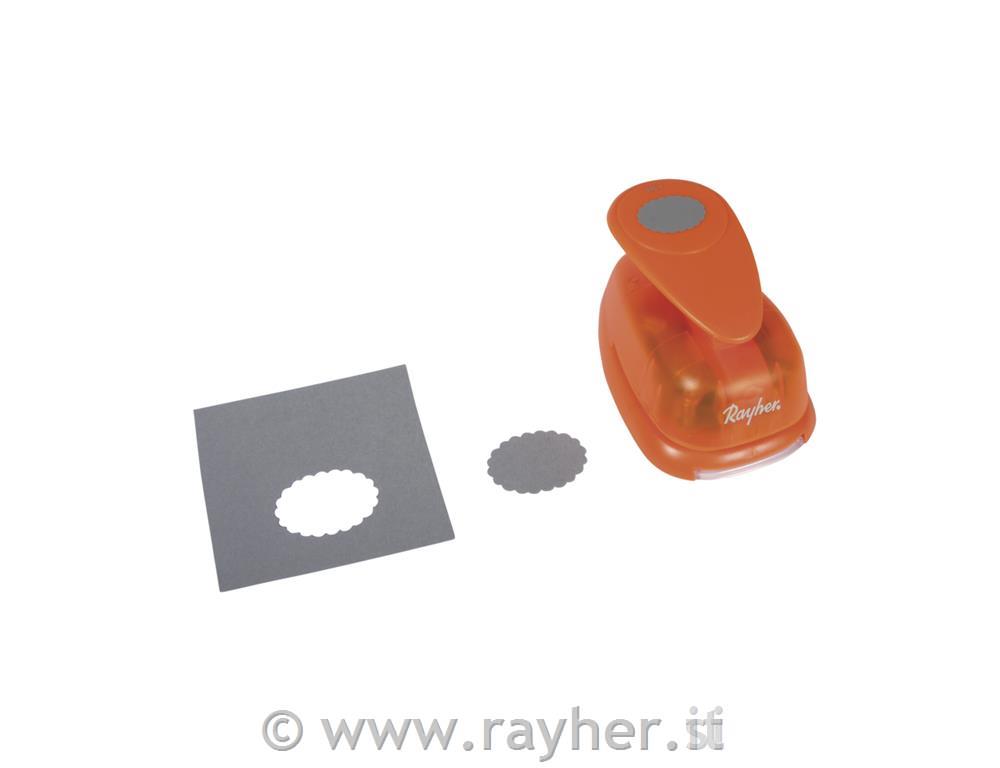 Perforatore: ovale c.bordaturaLarghezza: 4,45 cm, (1 3/4")