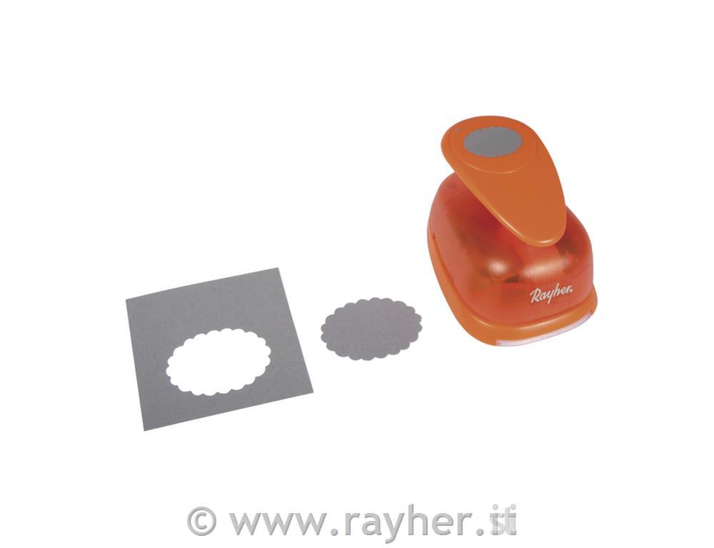 Perforatore: ovale c.bordaturaLarghezza: 6,35 cm, (2 1/2")