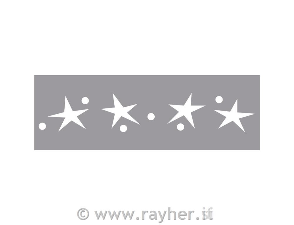 Borders-puncher stars, Adapted for cardb