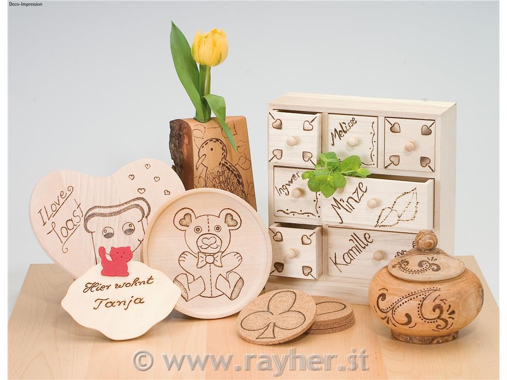 Pirografocon. 9 punte diverse + portapirografo