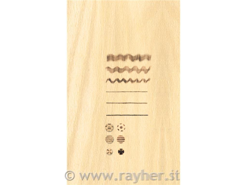 Pirografocon. 9 punte diverse + portapirografo