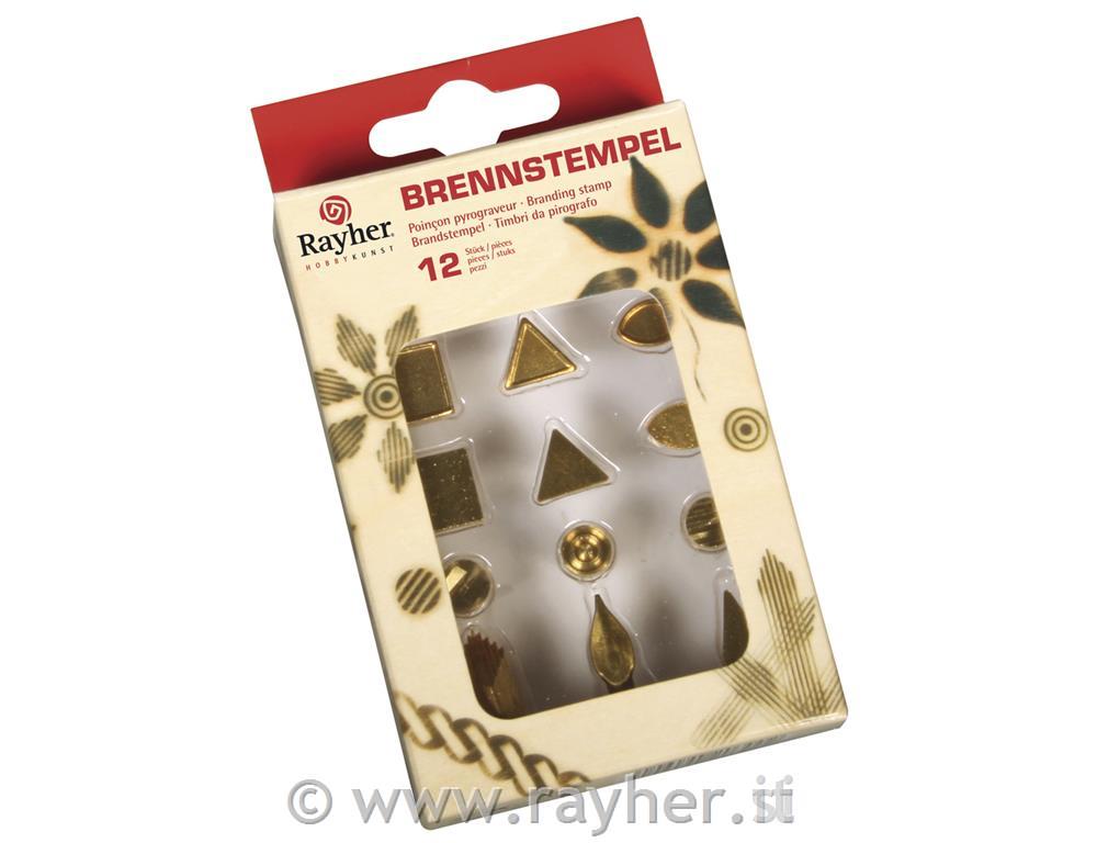 Branding stencil f. brand-bulb, assorted