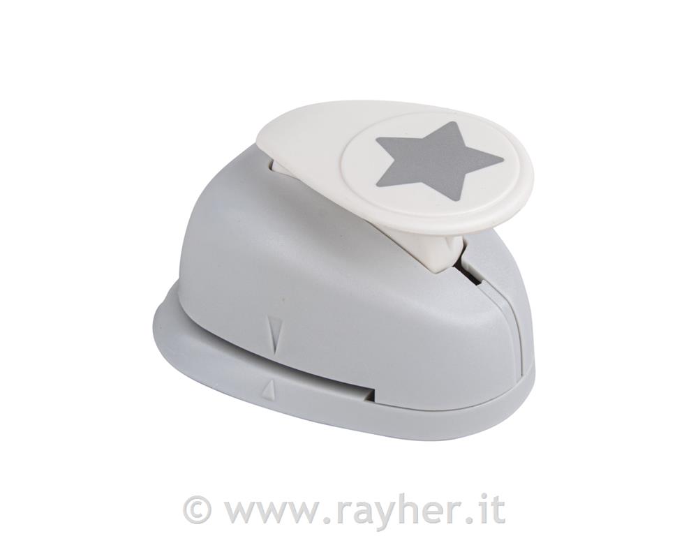 Perforatore: stella, 2,54cm o(1"), bus.blister 1pz