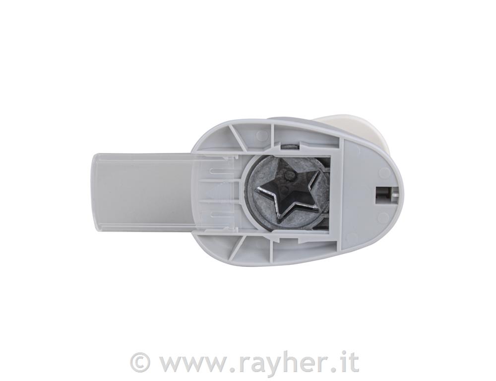 Perforatore: stella, 2,54cm o(1"), bus.blister 1pz