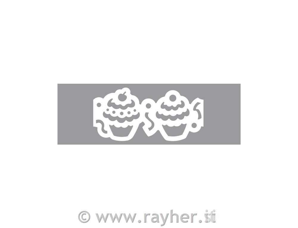 Perforatore bordature - muffinadatto p.cartoncino fino 120-220g/m2