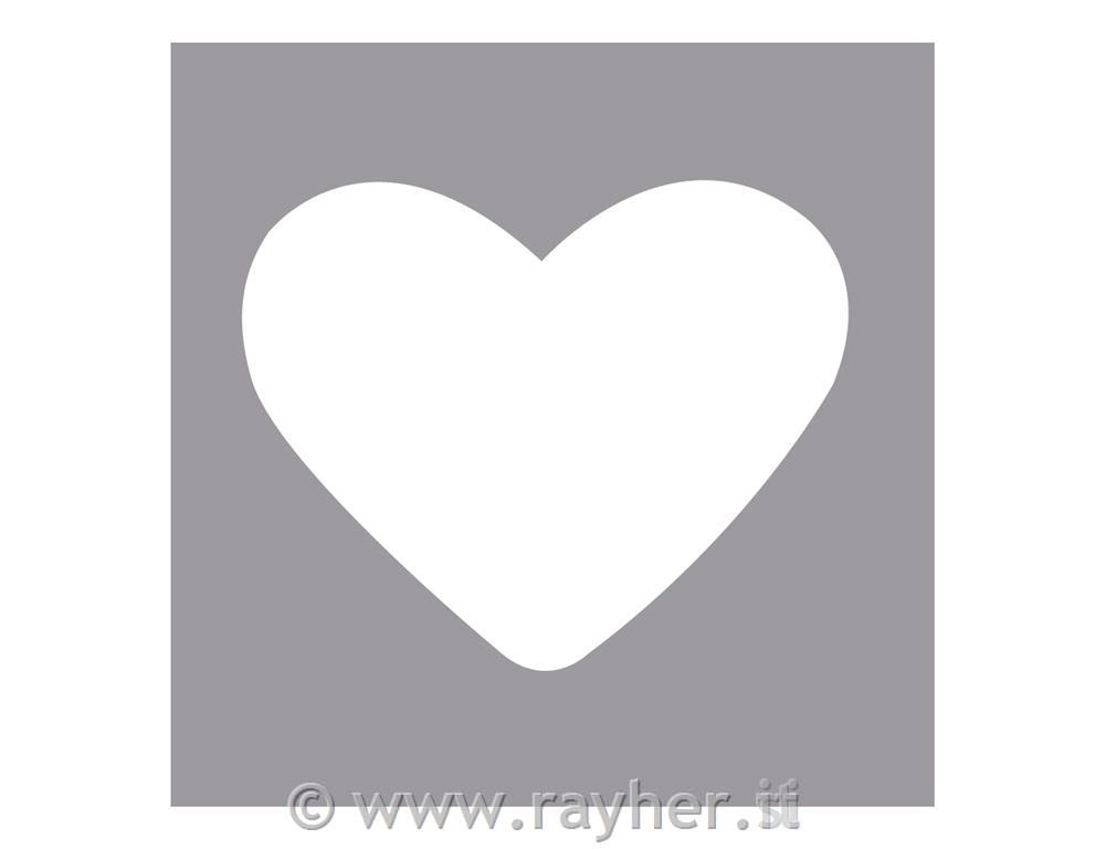 Luknjač, srce , 2,54cm