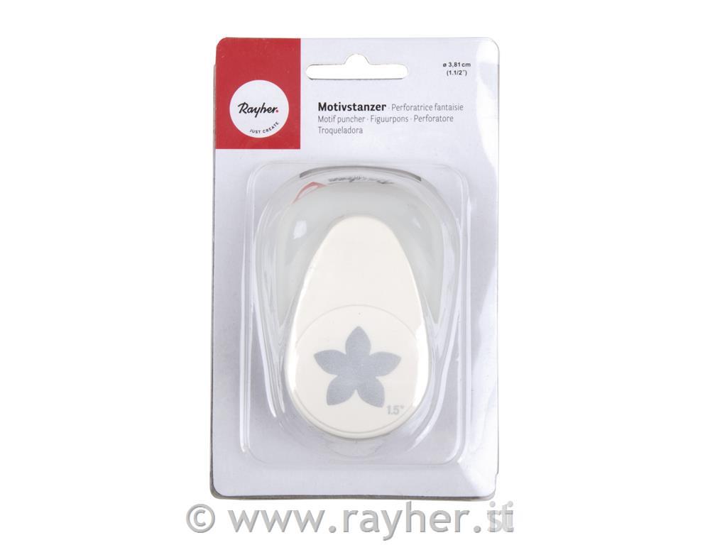 Perforatore: fiore 2,54cmo(1"), bus.blister 1pz