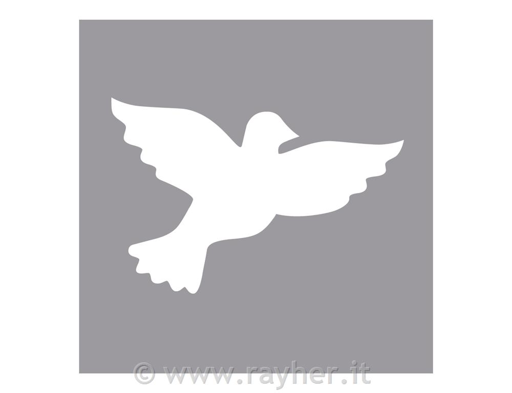 Perforatore: colomba 2,54cmo(1"), bus.blister 1pz