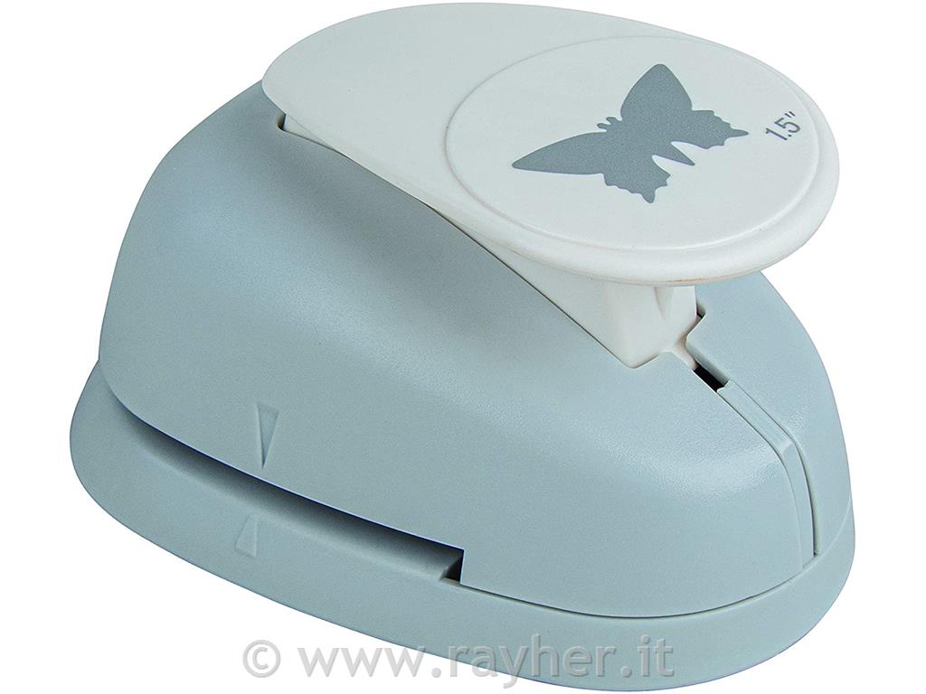 Perforatore: farfalla 3,81cmo(1 1/2"), bus.blister 1pz