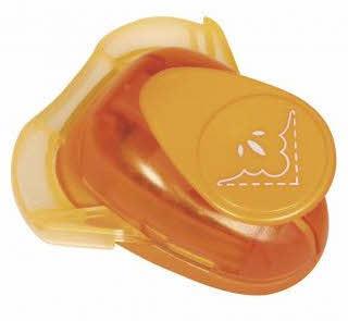 Perforatore angolo: fiore 2,54cmo(1"), bus.blister 1pz